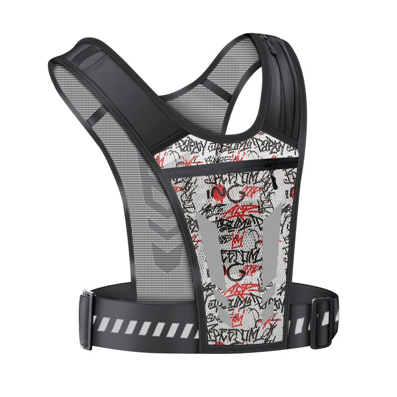 OAK25 Luminite Daybag – Sac à Dos Réfléchissant 16,8 L Avec Compartiment 17 Pouces, Polyester 600D, Pour Vélo, Université Et Voyage