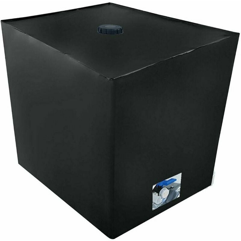 1-częściowa osłona zbiornika na wodę, plandeka do pojemnika kolektorowego 1000 l, wodoodporna folia ochronna UV, plandeka ochronna