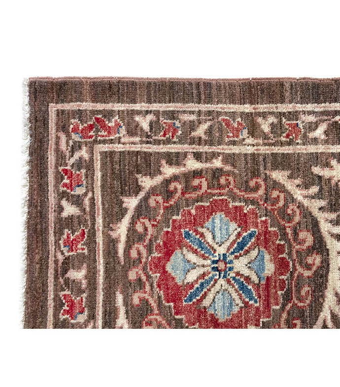 Hamid - Tapis oriental Suzani 294x208 cm - Tapis de salon, salle à manger et salle familiale - 4