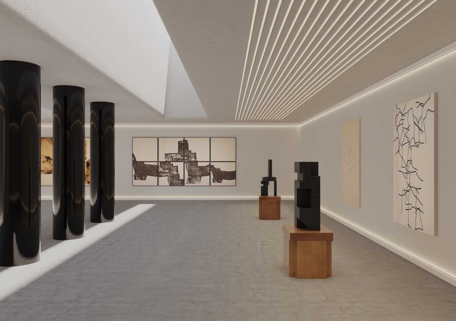 Cornisa WALLSTYL IL12 Moldura decorativa Perfil de estuco 2 m - 9