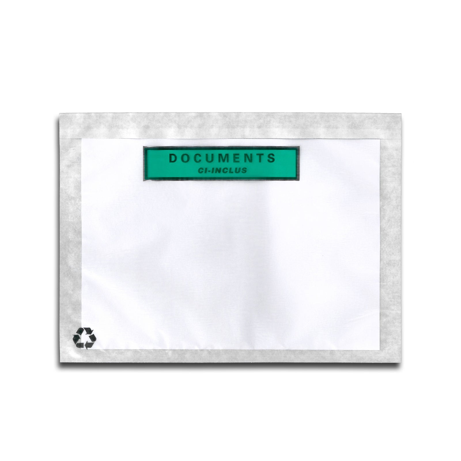 Lot De 1000 Pochettes A5 Porte-documents Adhésives 'documents Ci-inclus' - 225x165 Mm, Fabriqué En France - 5