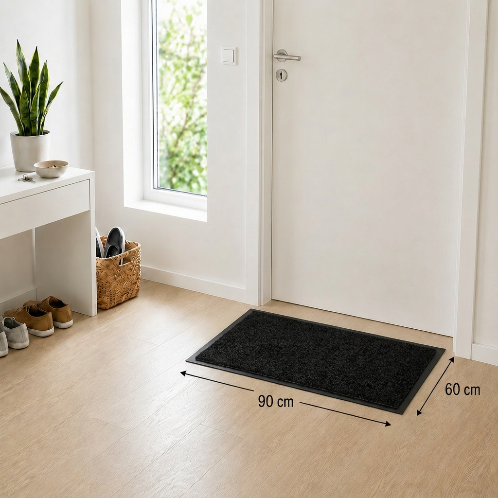 Tapete de corrida a seco Twister 60x90cm preto - 2