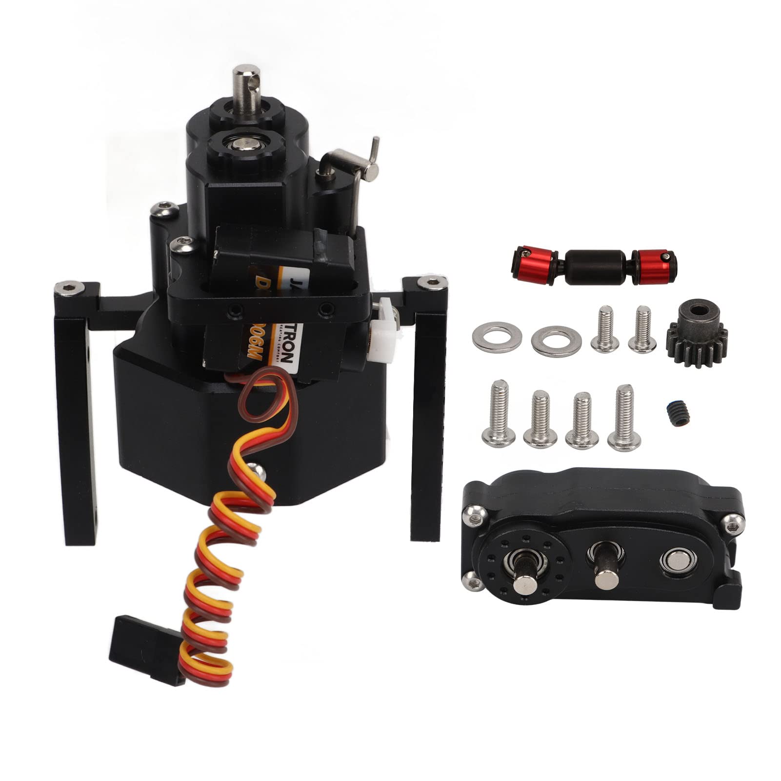 Couvercle de boîtier de boîte de vitesses RC Medium pour traxxas e revo vxl 2.0 1 / 10 RC Red