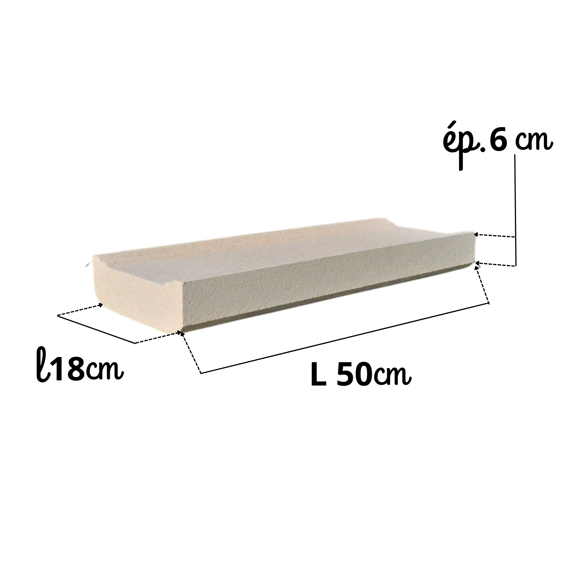 BALUSTRES B72 - hauteur 94cm ( lot de 1 mètre linéaire) - 5