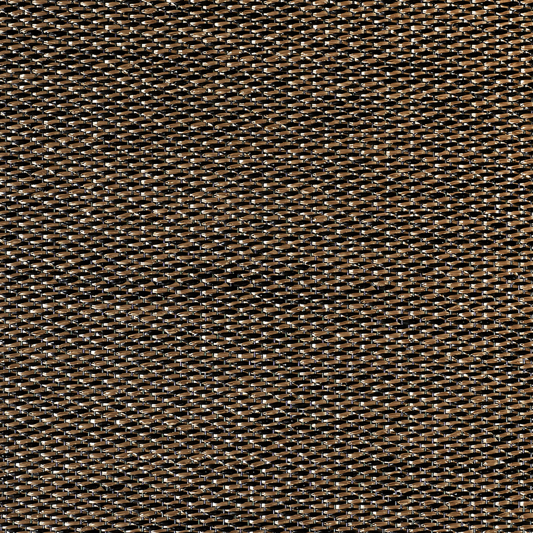 Moqueta, suelo vinilo rollo, alfombra oficina Premium, alfombra sisal sintético , Lavable antideslizante y resistente Marrón-Negro 200X350 cm - 6