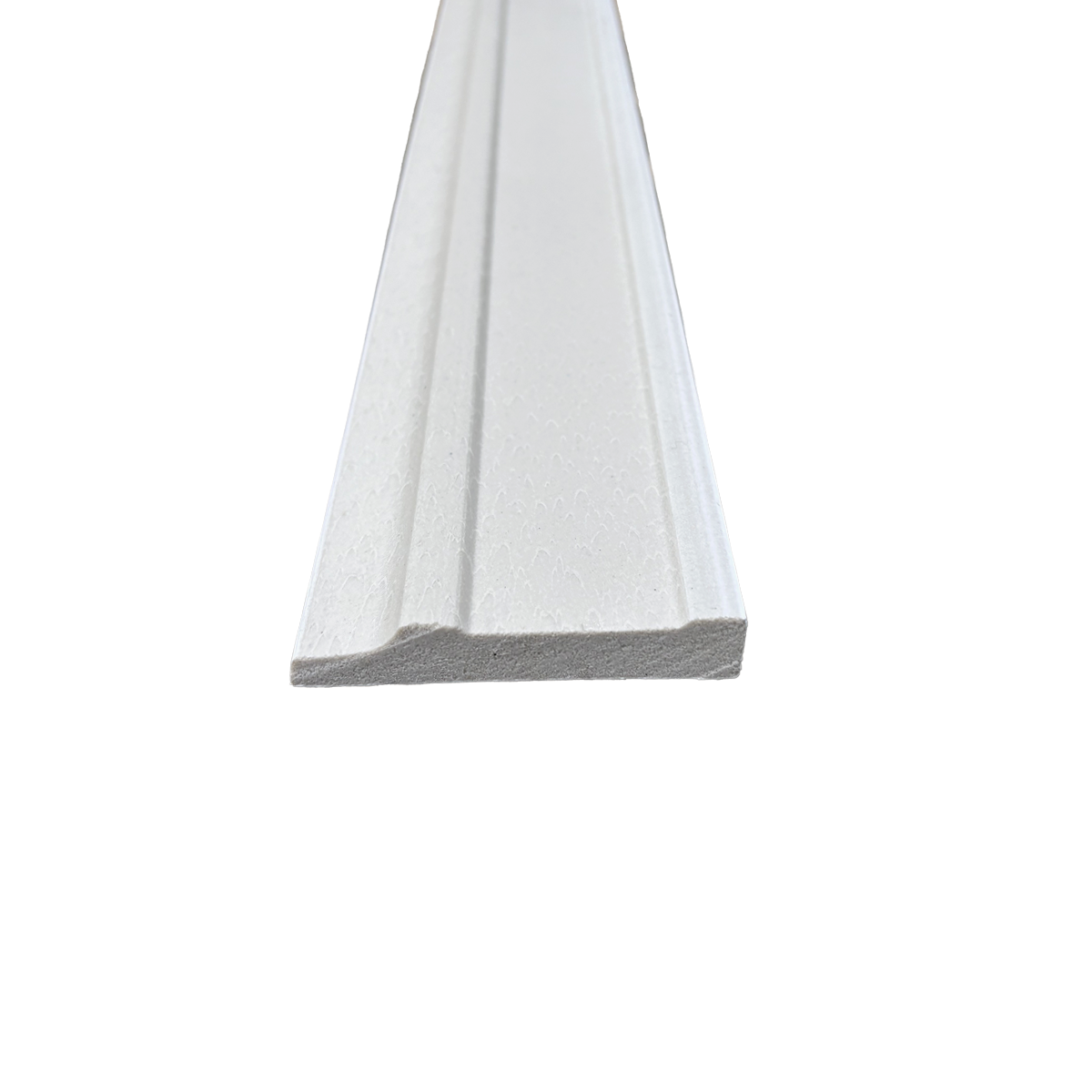 Lot de 10 Plinthes Polymère avec Bord Arrondi 3mm, L.240 cm x P.8 cm, Ep.15 mm - 5