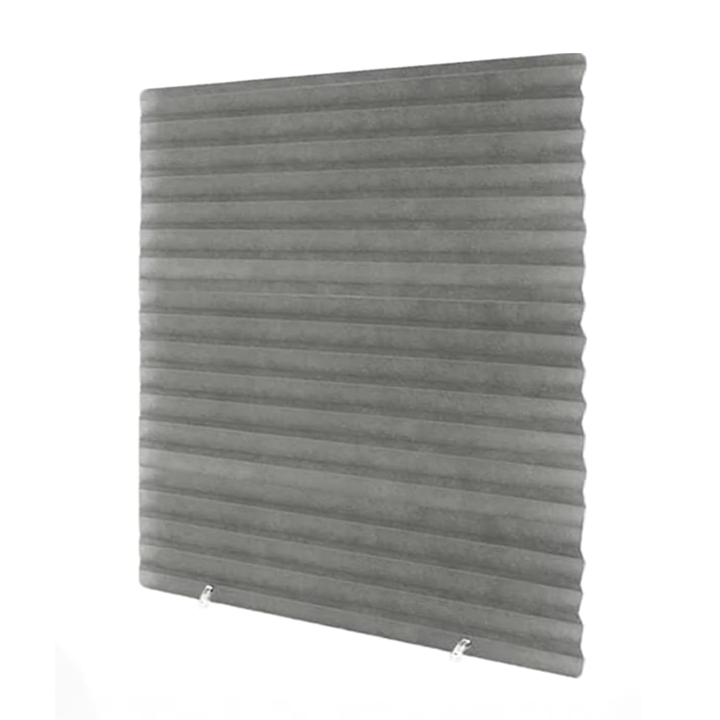 Żaluzje pionowe, przenośne, samoprzylepne, zaciemniające, nie wymagają wiercenia, 90*150 cm, szare