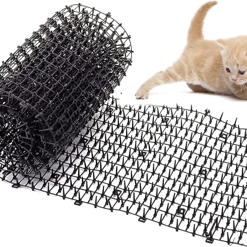 Siatka przeciw kotom i psom na balkon ogrodowy (200X30cm), czarna