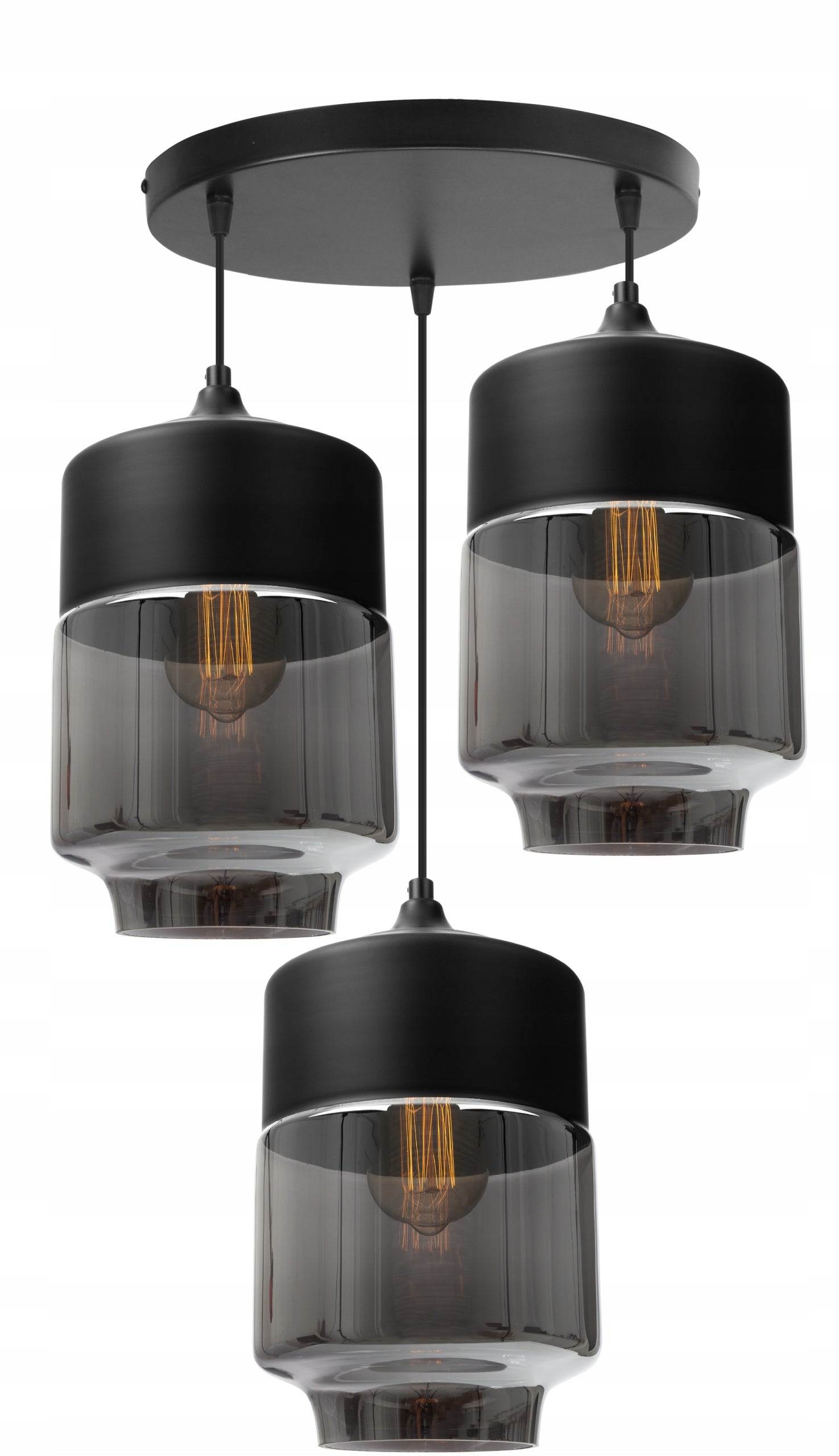 Lampa sufitowa wisząca plafon ze szklanym kloszem Light Home LH