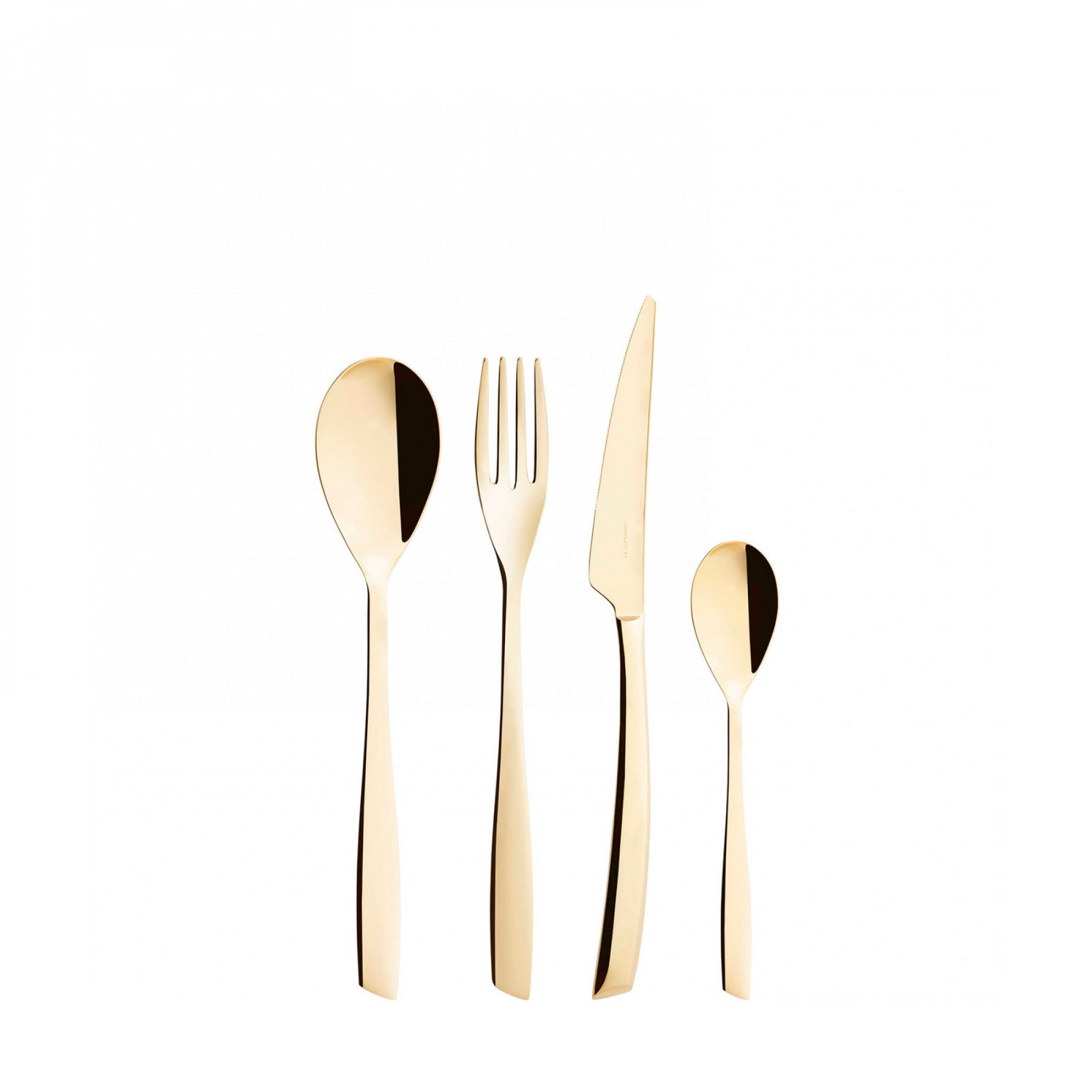 24 piezas cubiertas colocadas en estuche de madera de champán pvd pulido riviera champagne bugatti