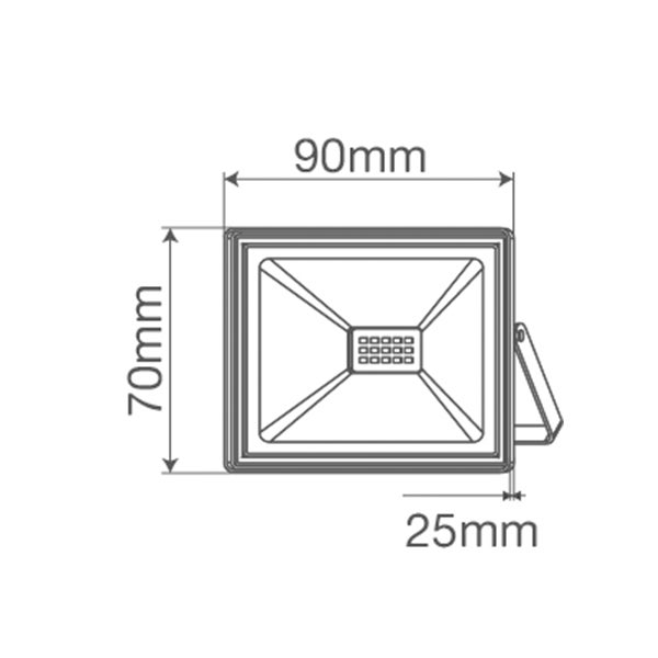 Projecteur LED INDUS 10W IP65 6000K - 4
