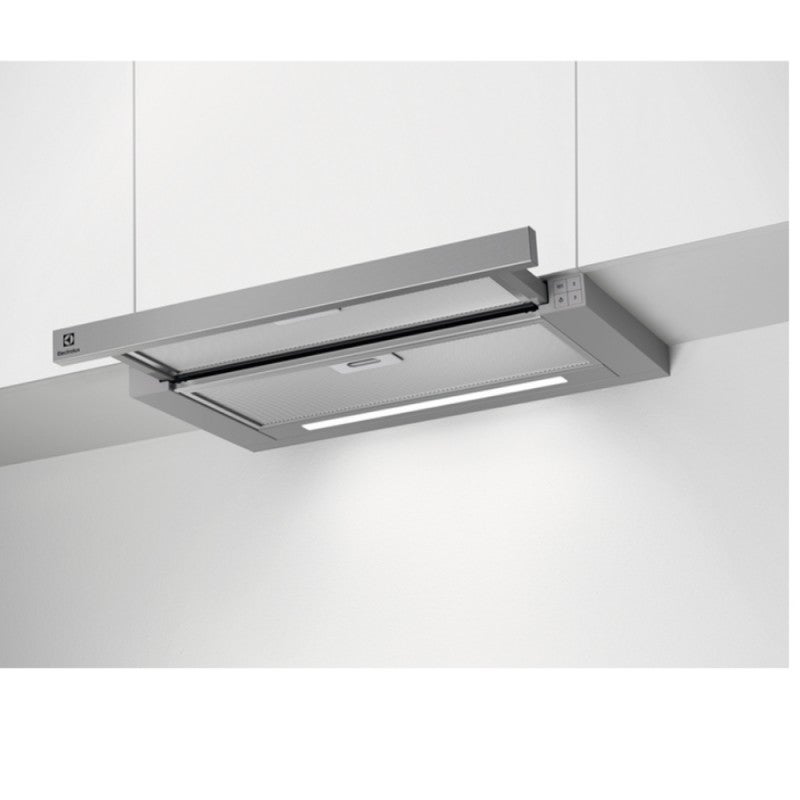 Electrolux Campana Telescópica Lfp616x 60Cm Inox Carbón , Leroy Merlin