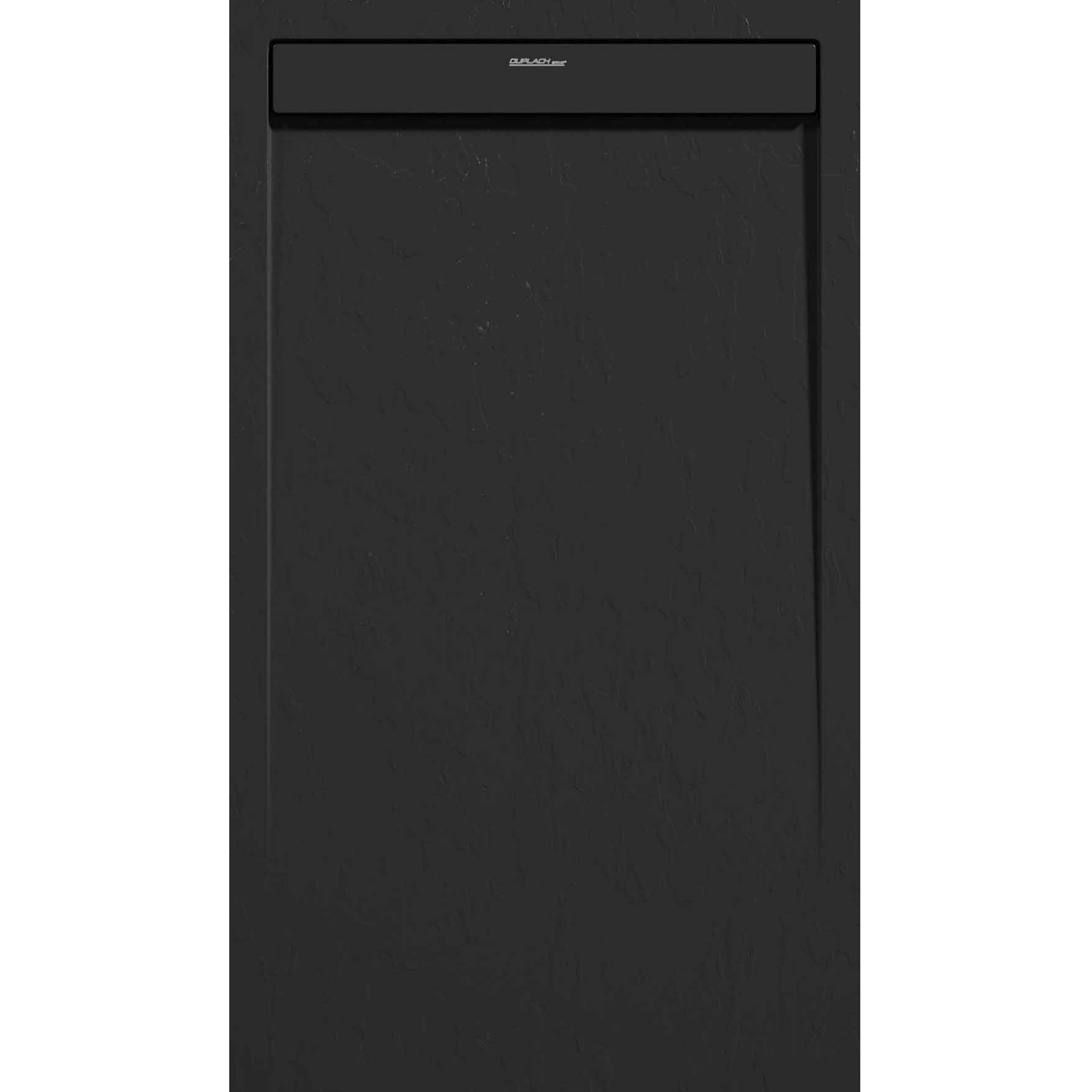 Leroy Color Example Plato de ducha pizarra CLEVER NEGRO 90x200 cm Rejilla color | Leroy Merlin