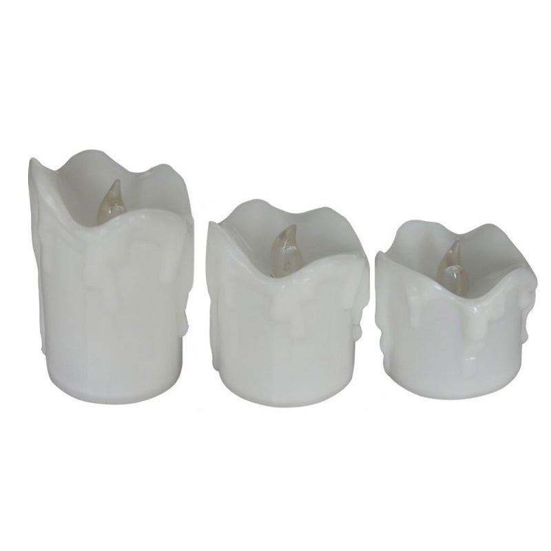 6pcs Candele LED Elettroniche Senza Fiamma, a Batteria, Decorazione per Halloween, Natale, Festa, San Valentino, Matrimonio, Casa | Leroy Merlin