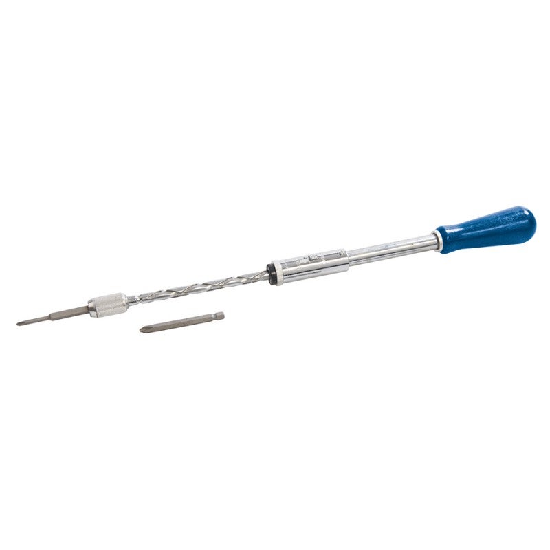 Clé à Cliquet Innovante Avec Porte-embouts - 14 Pouces - Design Ergonomique - Anti-rouille