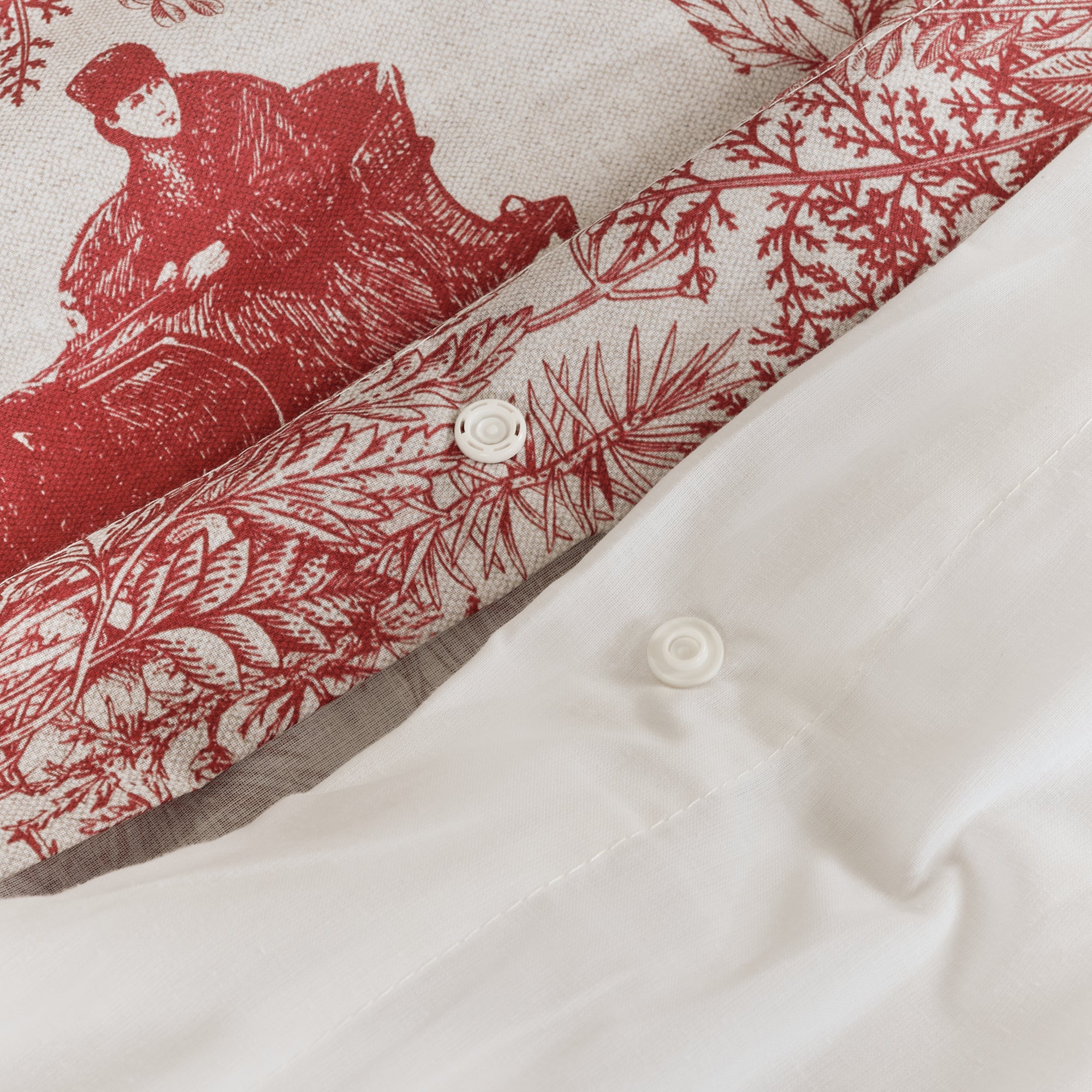 Housse de couette avec boutons-pression Laponia 60 140x200 cm - 7