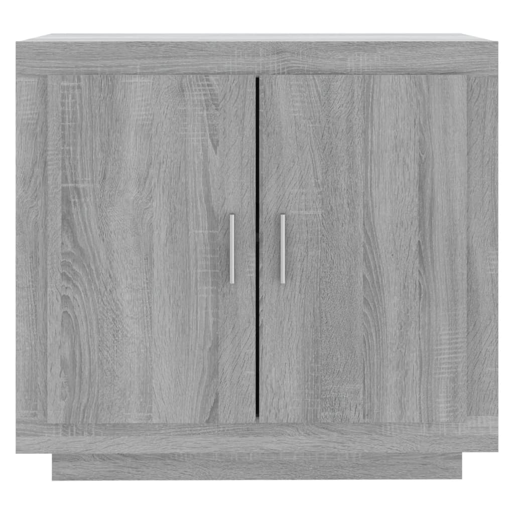 Buffet Sonoma gris 80x40x75 cm Bois d'ingénierie - 5