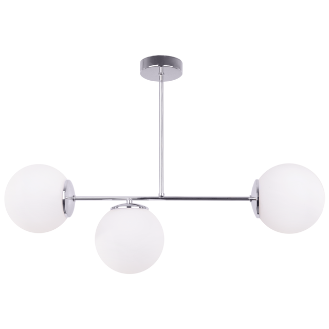 Lampa sufitowa wisząca Light Home LH Siena 3x E14 60W srebrny