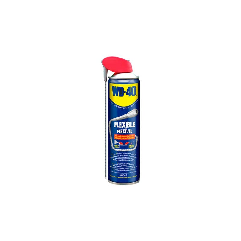 WD-40 Multiuso Con Tubo Flessibile 400ml – Raggiungi I Punti Più Difficili, Lubrificante E Antiruggine - 6