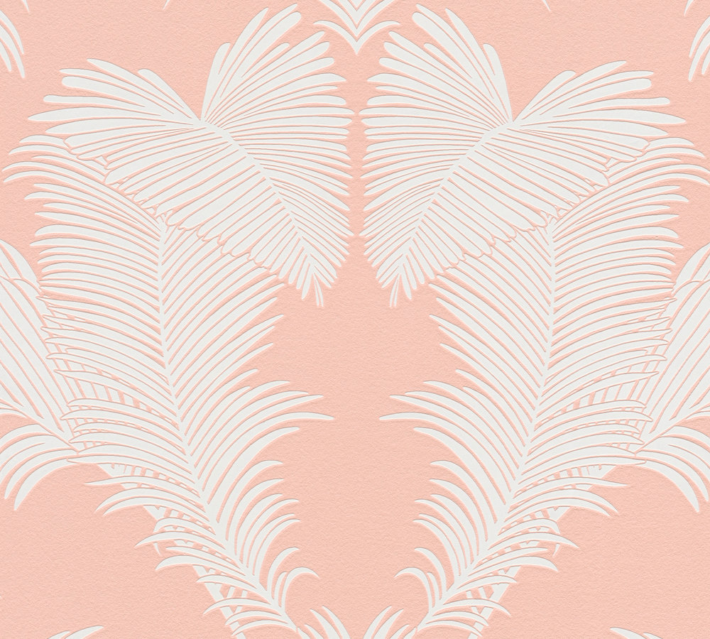 Papel pintado dibujo hojas blancas estampadaspapel pintado rosa con textura papel pintado hojas para interior moderno