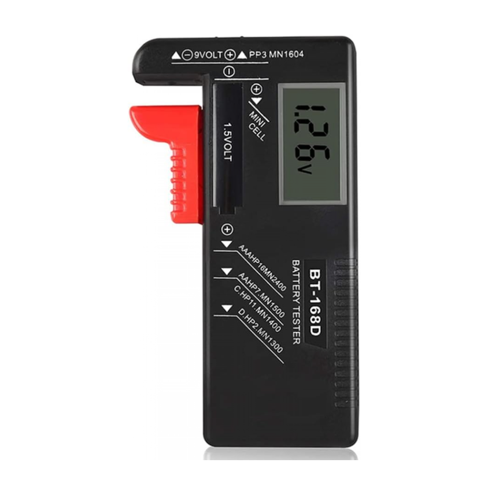Tester Per Batterie Universale - Misuratore Per AA, AAA, C, D, 9V Con Display A Colori - Foto 8