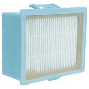 Vhbw 2x Filtro Compatibile Con Nilfisk CDB 3040, CDB 3025 Cdb 3020 Cdb 3000 Business Aspirapolvere Filtro Aria Di Scarico Bianco Grigio 82941069