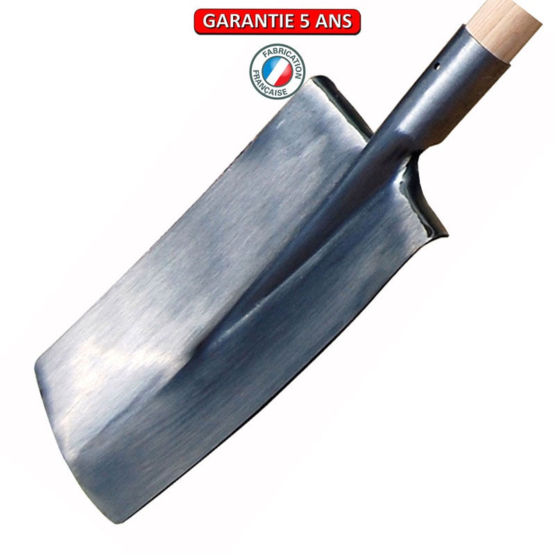 Bêche standard polie devant - 28cm - sans manche | Leroy Merlin