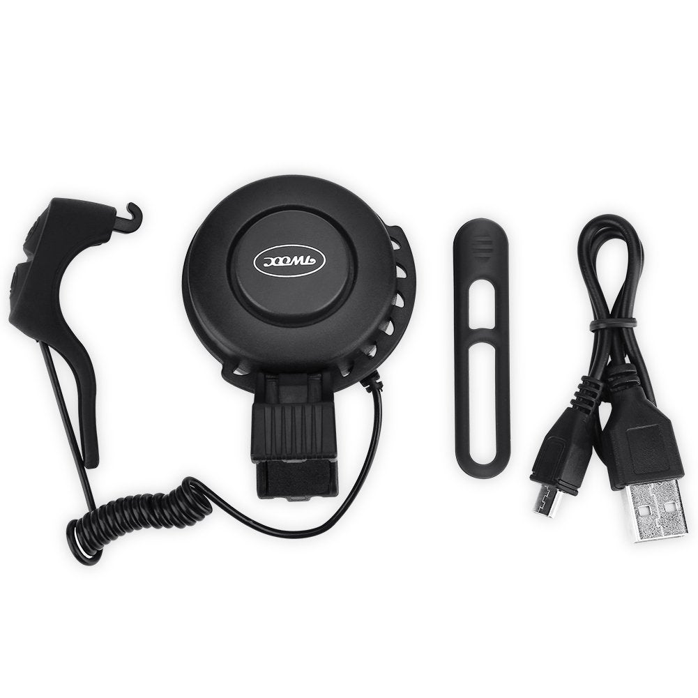 Campanello per bicicletta 120db campanello per bici elettrica da ciclismo USB ri