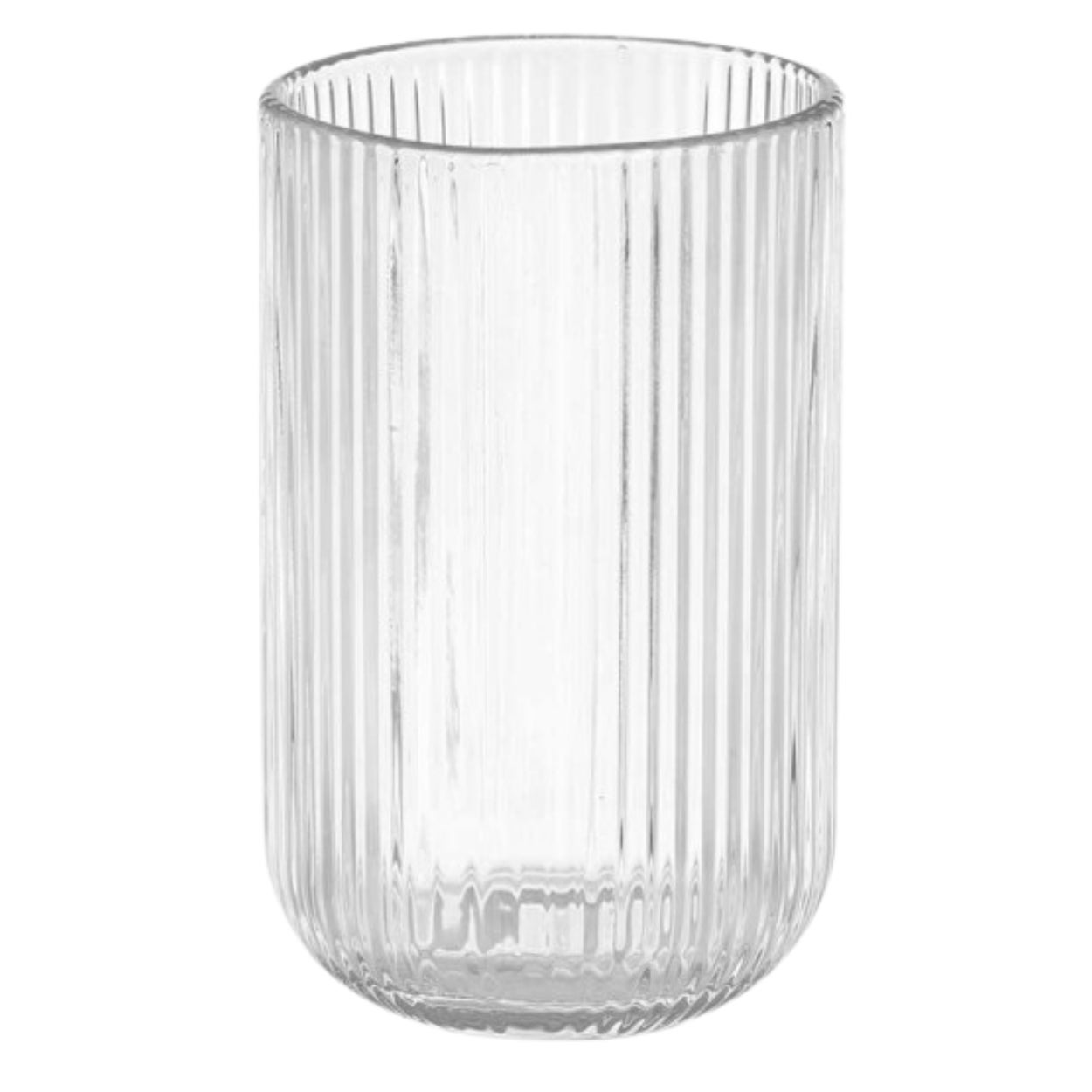 Szklanka wysoka Vivalto prążkowane szkło 430 ml 1 szt.