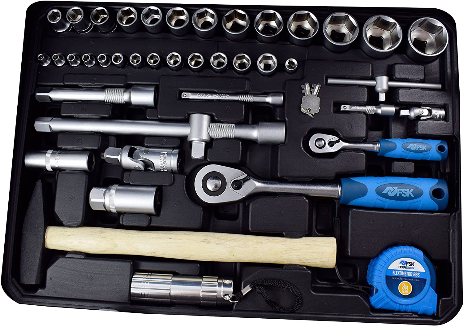 MALETA HERRAMIENTAS 129 PZ. - 5