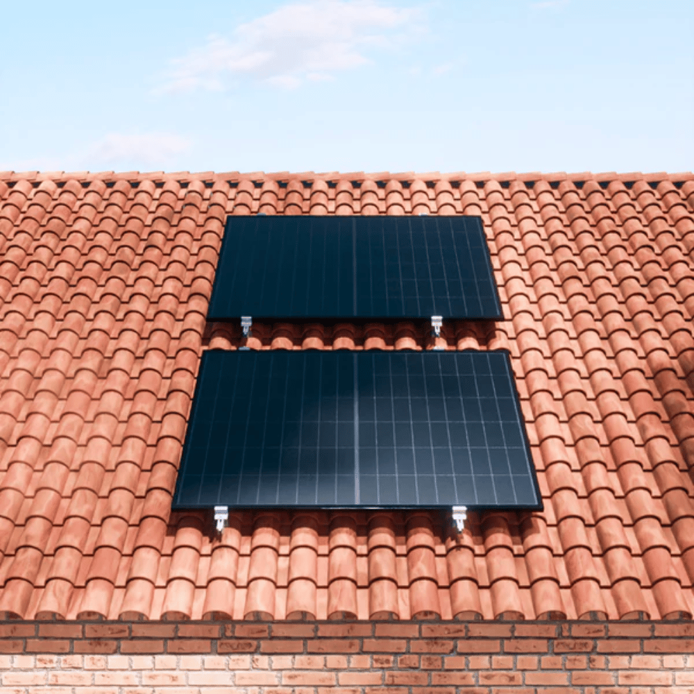 Kit solar plugin Robinsun 800 W para telhado · 2 Painéis Aiko Neostar 3s 475 Wp + microinversor + fixação + cabo 5 m - 4