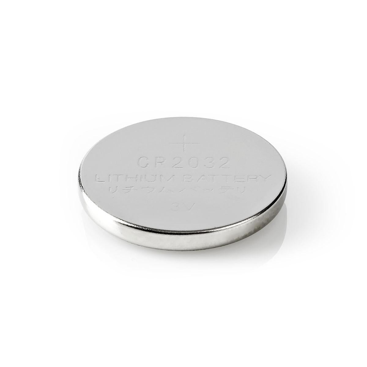NEDIS Pile-Bouton au Lithium CR2032 3 V 5 pièces Blister - 3