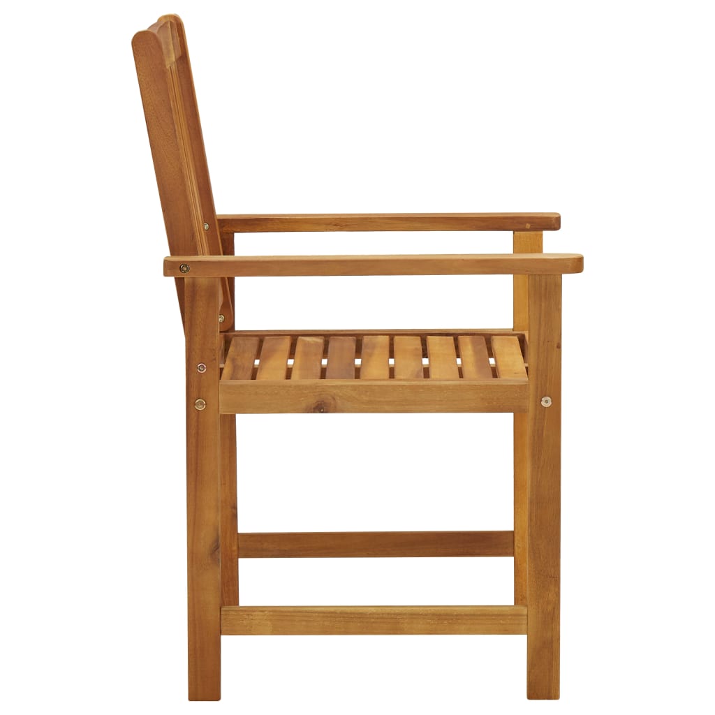 Chaise de jardin avec coussin Maison Exclusive en bois Gris - 6