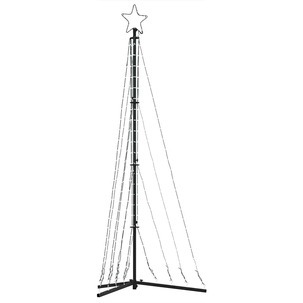 LED para árvore de Natal 339 LEDs brancos frios 182 cm - COMFORTXL - 4