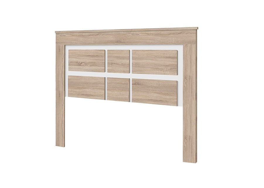 Cabecero de Matrimonio Kiara 160cm Cambria y Grafito - 6