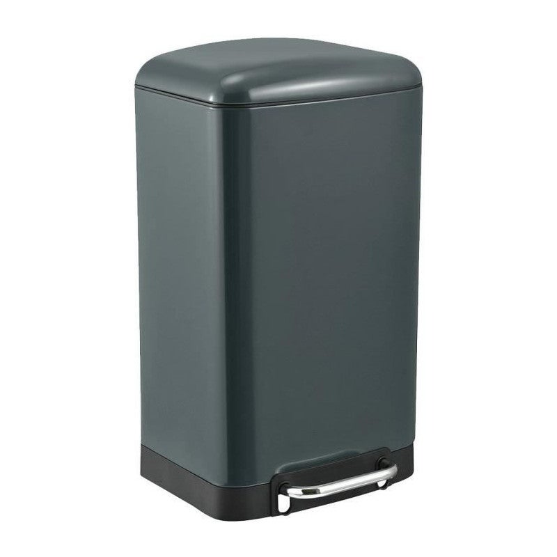 Kosz na Śmieci z Pedałem Inox GREENWICH szary 40L