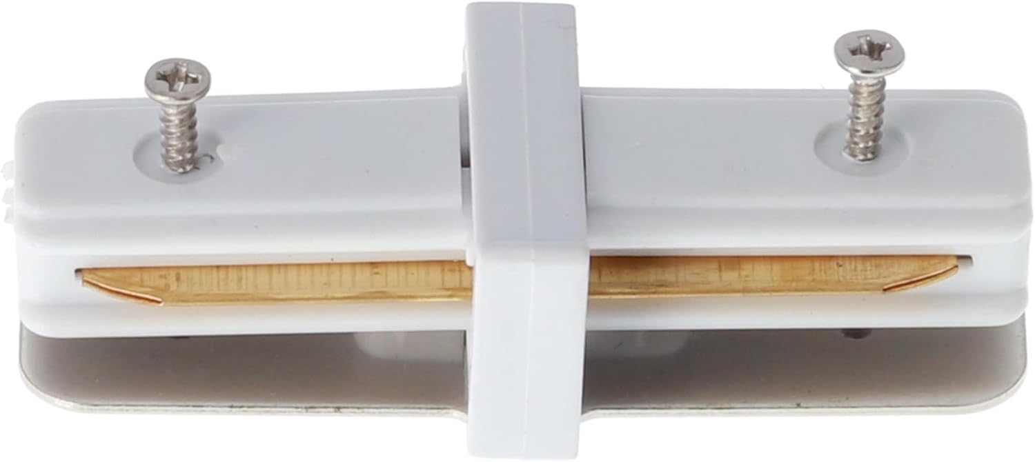 Connecteur linéaire type I monophasé guide de joint de voie COULEUR BLANC - 3