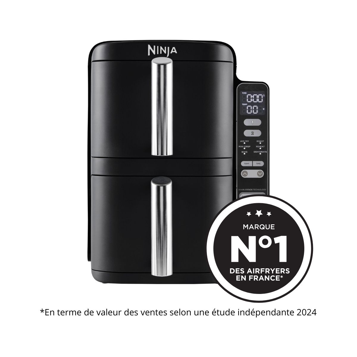 Friteuse sans huile NINJA Double Stack 7,6 L SL300EU - 2