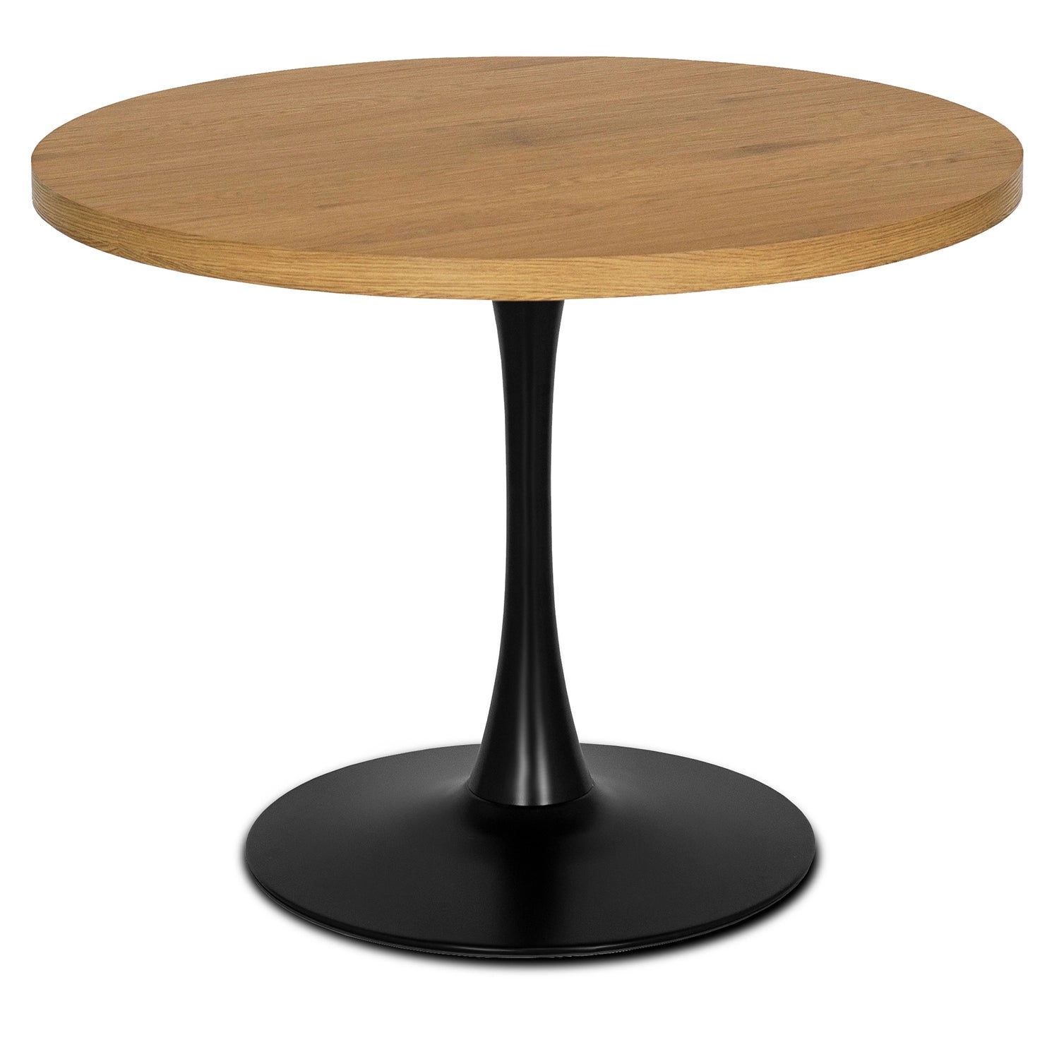 Stół Okrągły Do Salonu Jadalni Kuchni Loftowy Kuchenny Dąb Złoty LINO Ø100