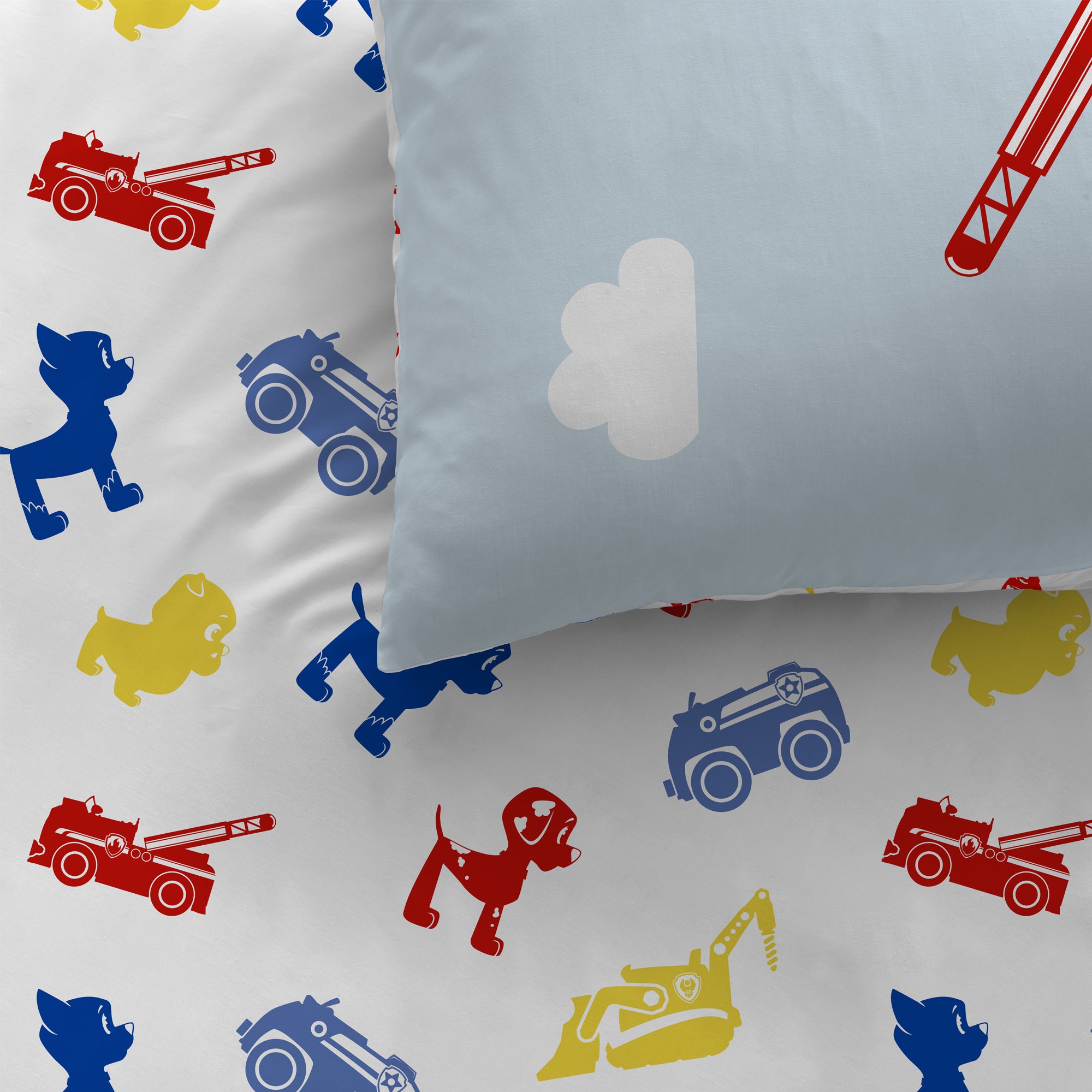 Parure de lit imprimée 100% coton, PAT PATROUILLE PATBOY - 2