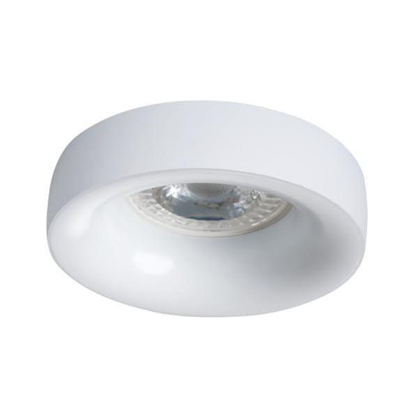 Oprawa sufitowa wpuszczana Elnis biała 1xGU10x35W okrągła wym: 10 x 10 cm aluminium Kanlux