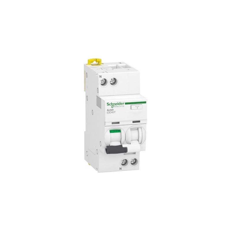 Disjoncteur Différentiel 30mA 25A – Type AC, Courbe C, 1P+N, 6kA, Pour Circuits Prises Et éclairage