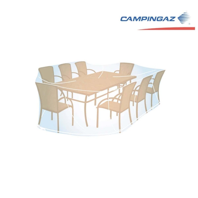 Housse de jardin rectangulaire CAMPINGAZ - pour ensemble de jardin - Taille XL - 280x90x170cm - 4