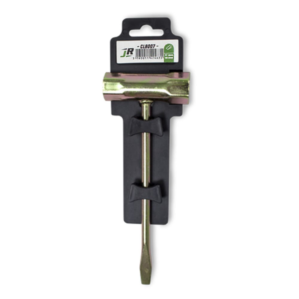 FortuneGlobe Clés à bougie d'allumage 13 mm x 19 mm, Clé à Tronçonneuse Universelle Compatible avec Stihl 017, 018, MS170, MS180, MS230, MS250 et Plus Outil 2 en 1 avec 6 Écrous FortuneGlobe Clés à bougie d'allumage 13 mm x 19 mm, Clé à Tronçonneuse Universelle Compatible avec Stihl 017, 018, MS170, MS180, MS230, MS250 et Plus Outil 2 en 1 avec 6 Écrous