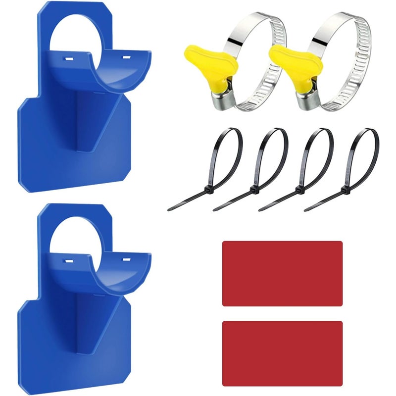 Zestaw podpór do węża basenowego, odpowiedni do pomp podporowych do węży basenowych, odpowiedni do węży o średnicy od 30 do 37 mm, 2 sztuki