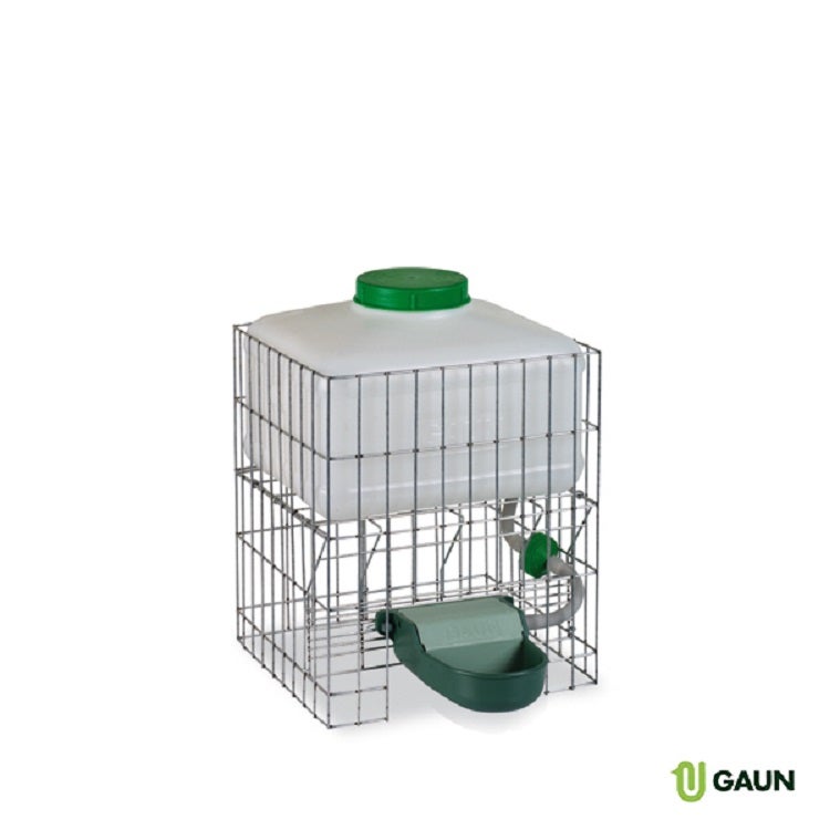 Bebedero Para Perros Con Depósito 8 Litros - Depósito Translúcido, Salida Vertical Regulable