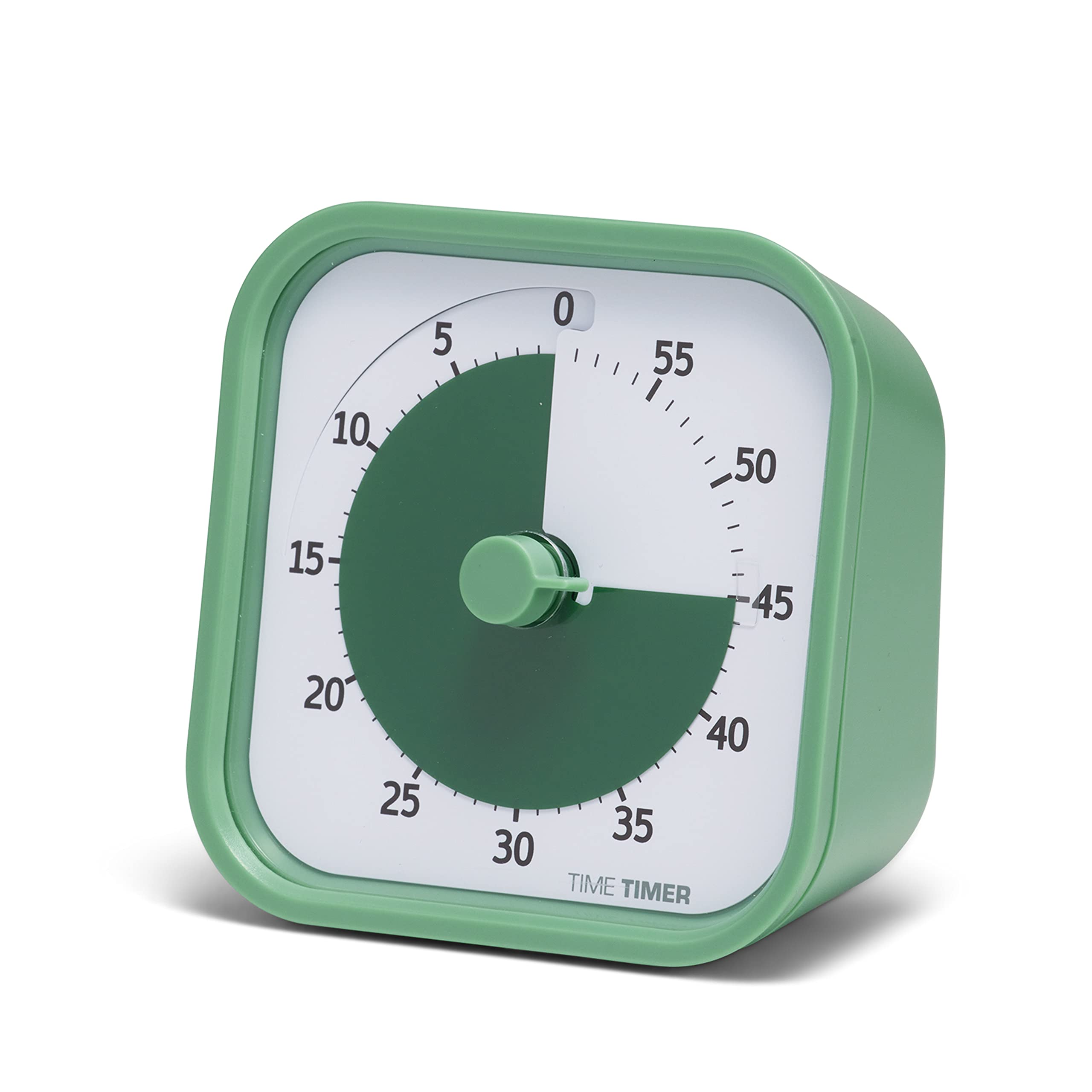 Custodia Time Timer Home MOD (Base) | Timer Visivo 60 Minuti Per Bambini E Adulti, Silenzioso, Per Studio E Lavoro