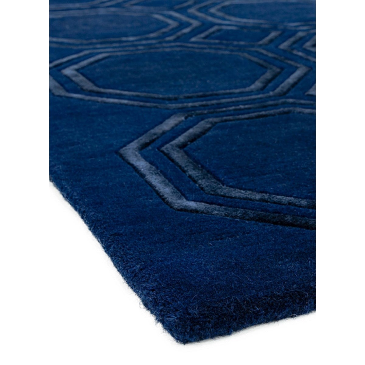 Tapis de salon moderne tissé main NAVEL 160x230 cm - 5