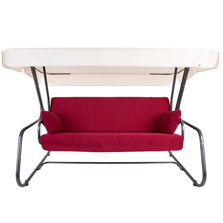 Huśtawka ogrodowa Vita czerwony PATIO