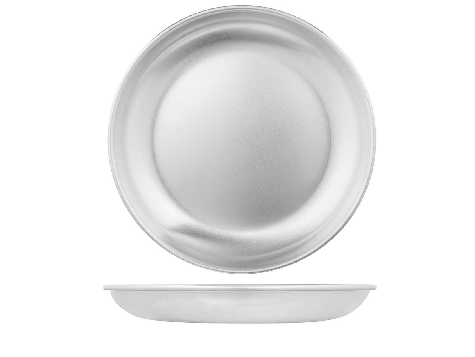 New Star Foodservice 536501 Pizza Pan/Vassoio, bordo largo, alluminio